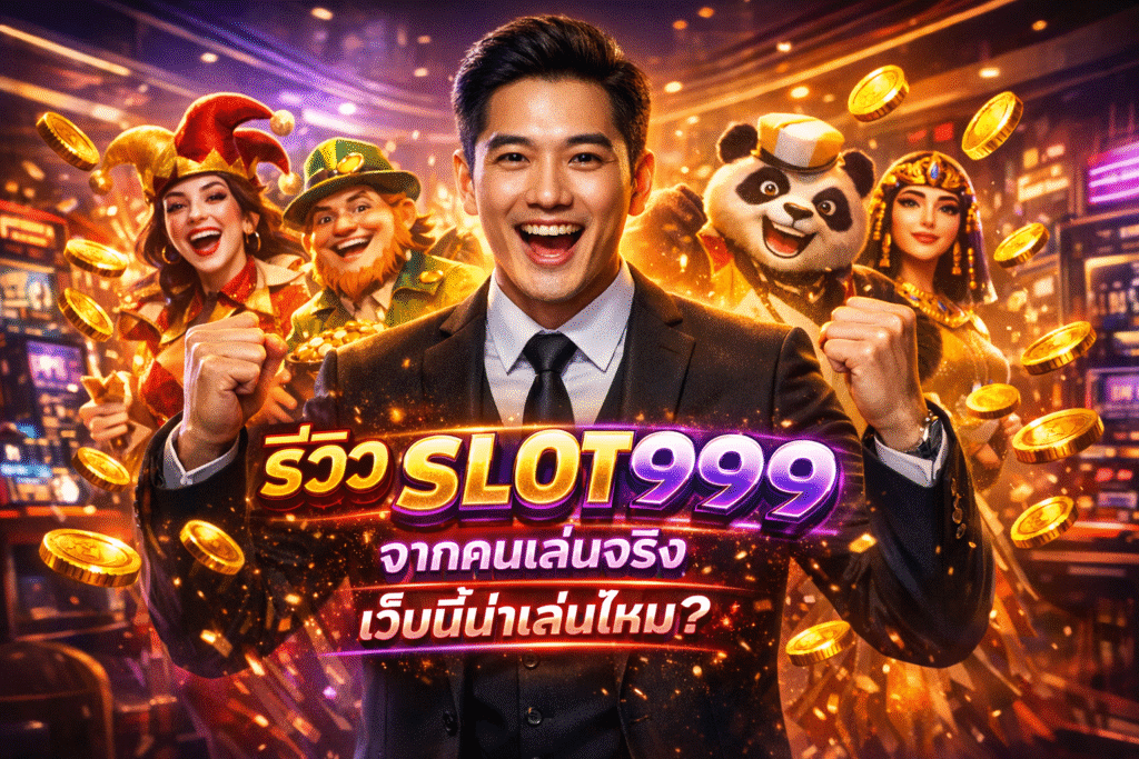 รีวิว SLOT999 จากคนเล่นจริง เว็บนี้น่าเล่นไหม?