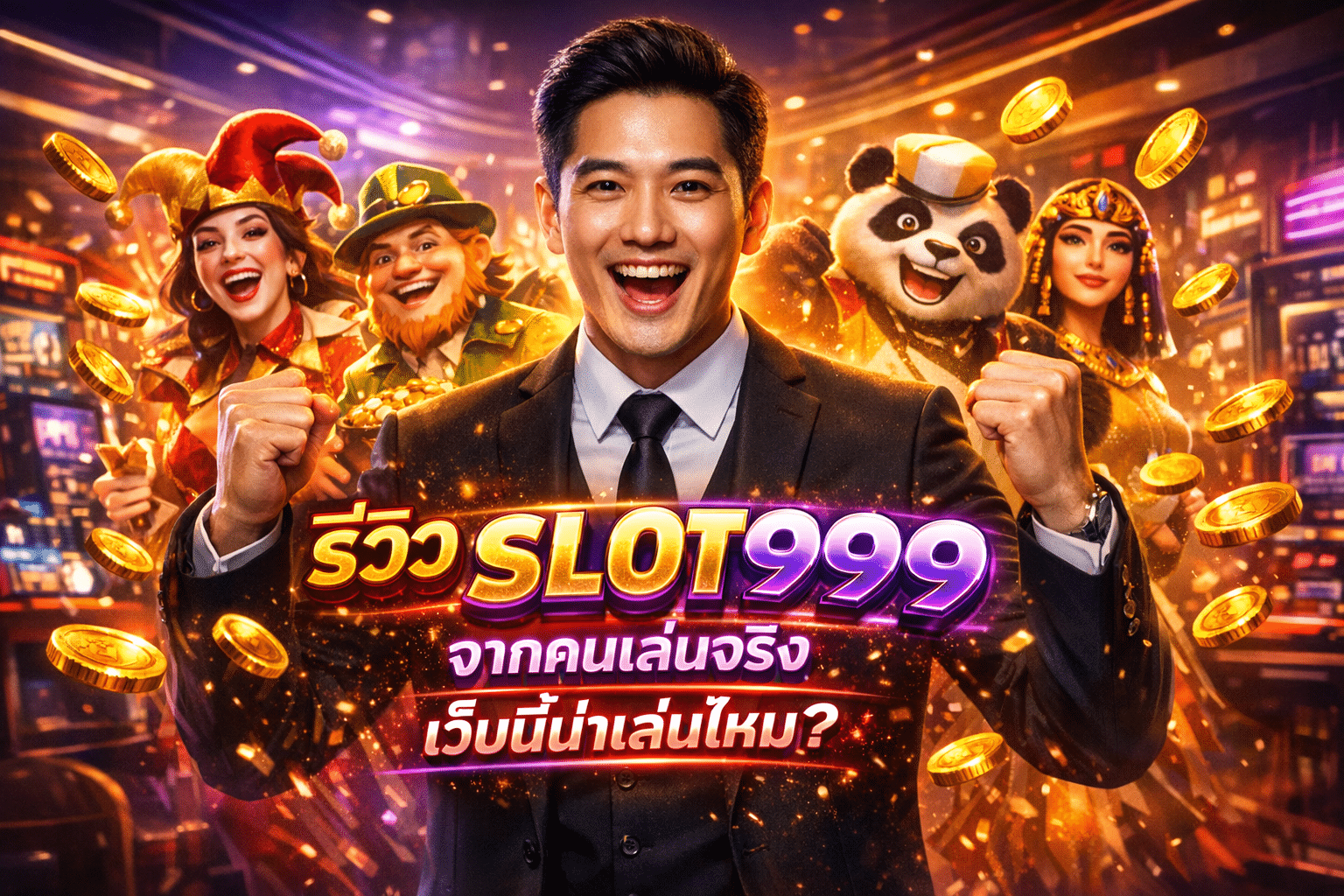 รีวิว SLOT999 จากคนเล่นจริง เว็บนี้น่าเล่นไหม?