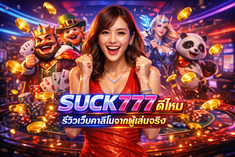 SUCK777 ดีไหม รีวิวเว็บคาสิโนจากผู้เล่นจริง