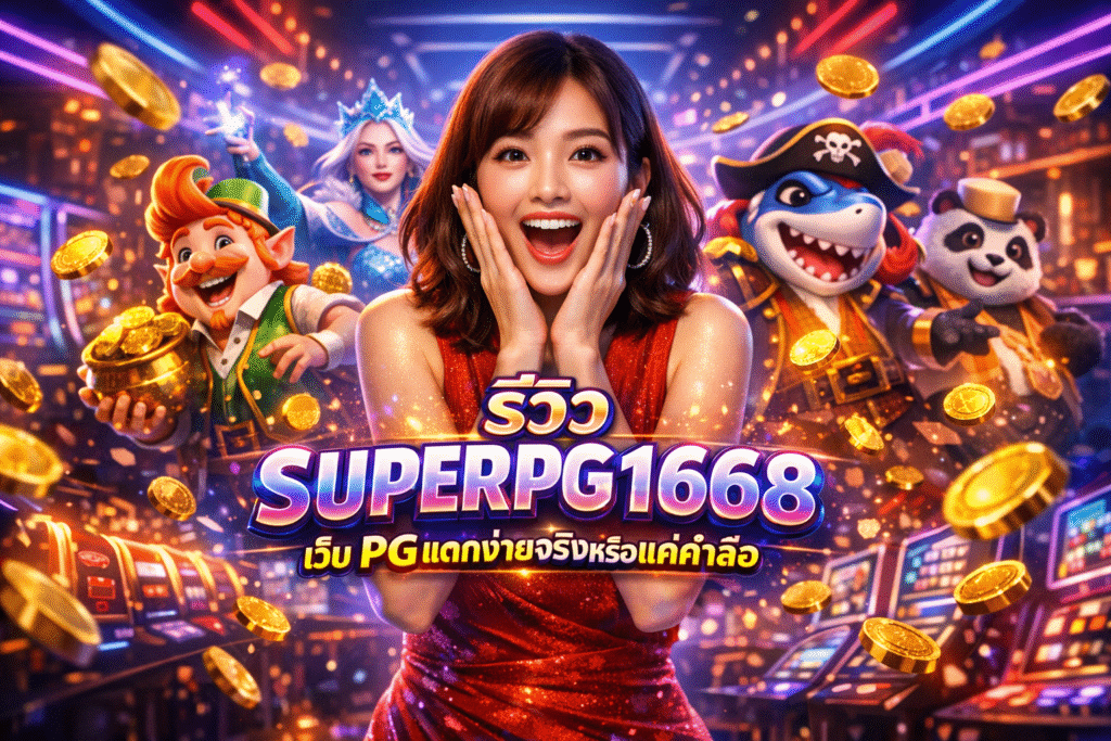 รีวิว SUPERPG1668 เว็บ PG แตกง่ายจริงหรือแค่คำลือ
