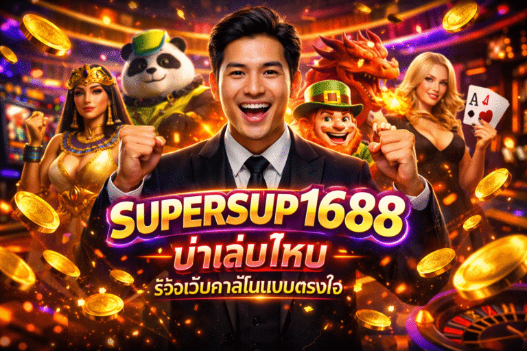 SUPERSUP1688 น่าเล่นไหม รีวิวเว็บคาสิโนแบบตรงใจ