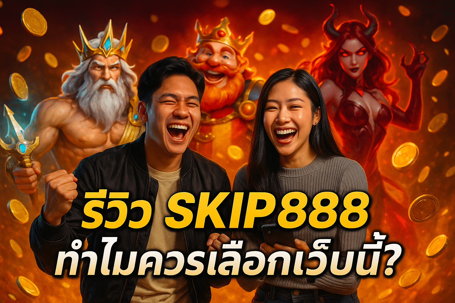 รีวิว SKIP888 ทำไมควรเลือกเว็บนี้?